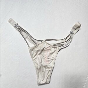 Victoria's Secret Rhinestone Thong Panty Size XL